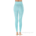 Leggings d&#39;exercice sans couture de sport de taille haute